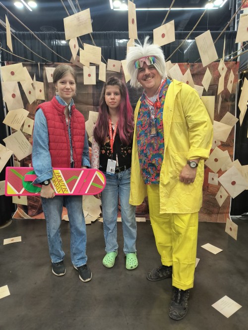 Back to the Future cosplayers